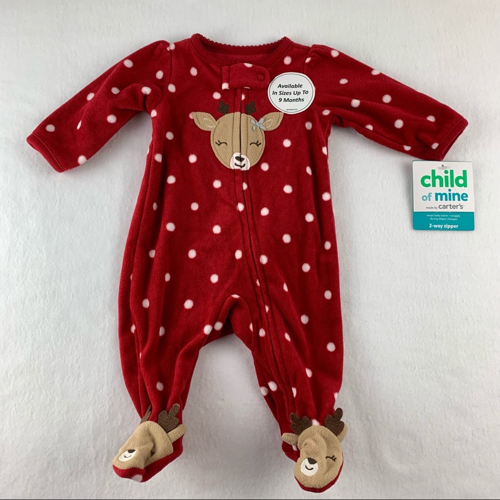 Carter’s Child of Mine Reindeer Red Sleep-n-Play